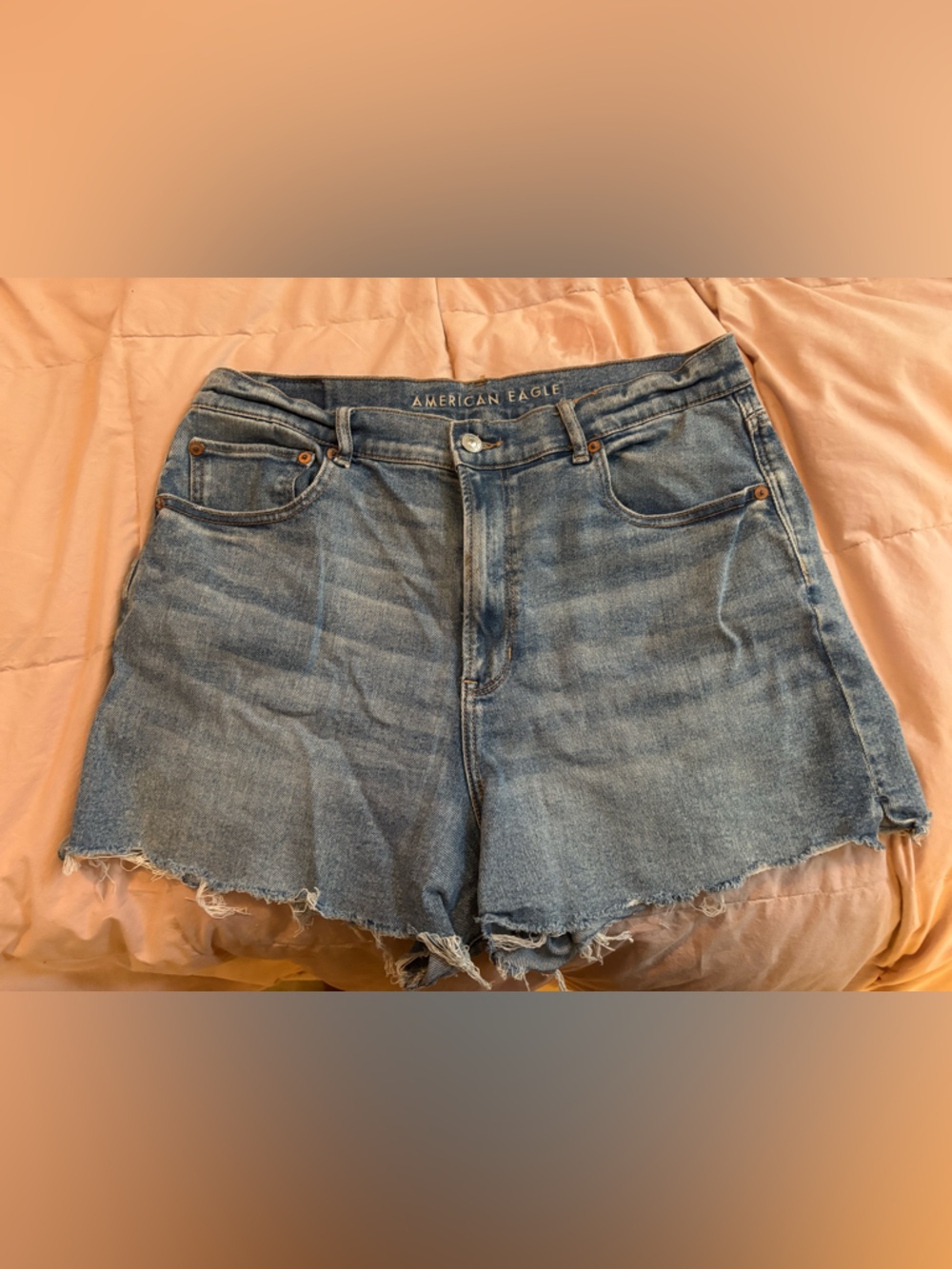 American Eagle High Rise Jean Shorts